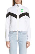 Women's Off-white Track Sweatshirt - White