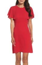 Petite Women's Maggy London Catalina Dress P - Red