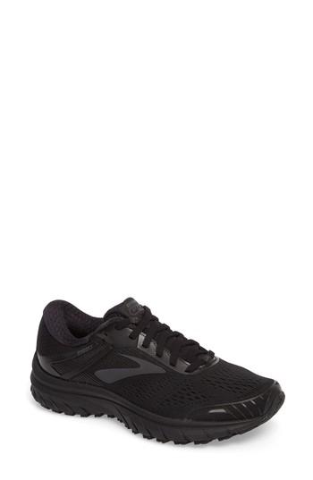 Women's Brooks Adrenaline Gts 18 Running Shoe B - Black