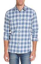 Men's Nordstrom Men's Shop Slim Fit Workwear Plaid Sport Shirt