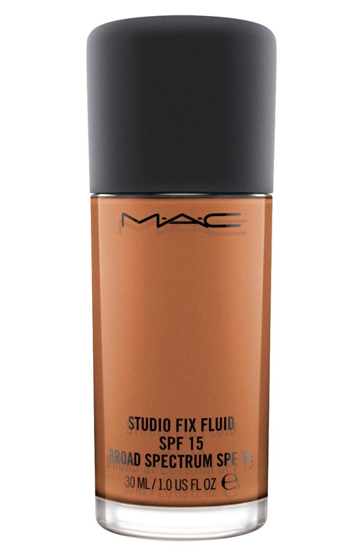 Mac Mac Studio Fix Fluid Foundation Spf 15 - Nw53 Dark Rich Cofee Rosy