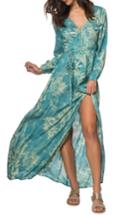 Women's O'neill Cambria Maxi Wrap Dress - Blue