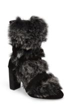 Women's Charles By Charles David Alberta Faux Fur Boot .5 M - Black