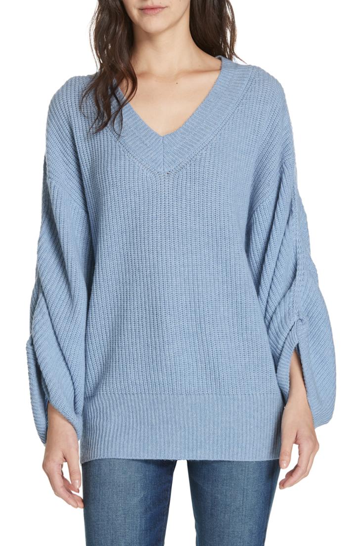 Women's Brochu Walker Levar Wool & Cashmere Sweater - Ivory