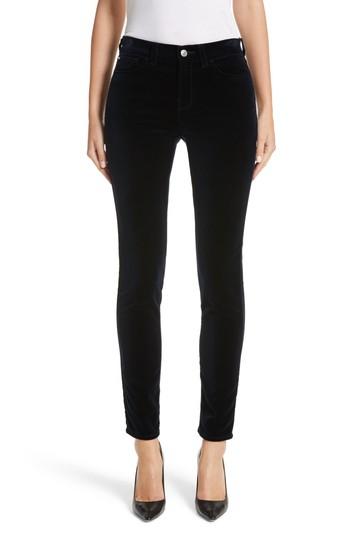 Women's Armani Collezioni Velvet Straight Leg Pants