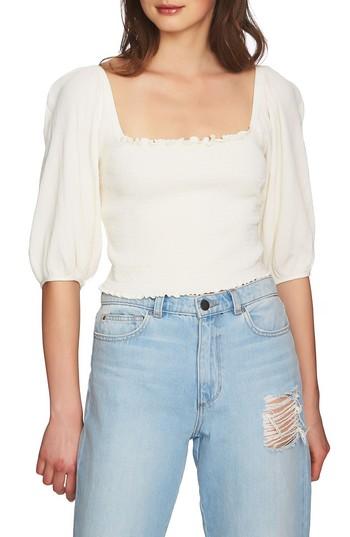 Women's 1.state Voluminous Sleeve Top, Size - Pink