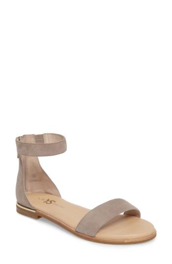 Women's Yosi Samra 'cambelle' Ankle Strap Sandal M - Beige
