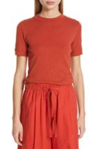 Women's Vince Shrunken Tee - Red