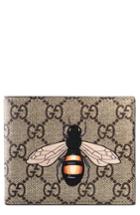 Men's Gucci Bee Gg Wallet -