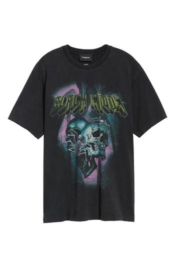 Men's The Kooples Black Widow Graphic T-shirt - Black