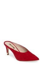 Women's Louise Et Cie Karas Pointy Toe Slide Pump .5 M - Red