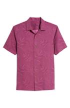 Men's Tommy Bahama Luau Floral Silk Shirt - Pink