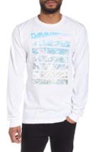 Men's Casual Industrees Damn The Rest Trail Map T-shirt - White