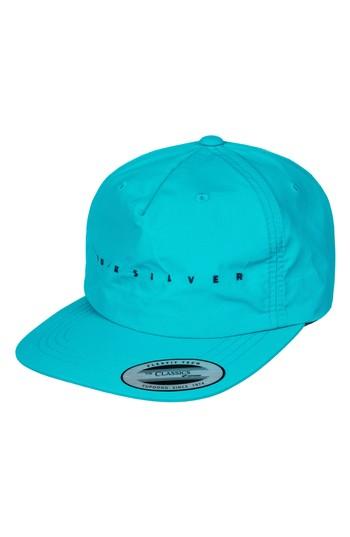 Men's Quiksilver Spaced Out Baseball Cap - Blue/green