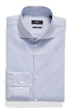 Men's Boss Mark Sharp Fit Geometric Dress Shirt