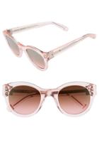 Women's Bobbi Brown 'the Zoe/s' 49mm Sunglasses - Pink