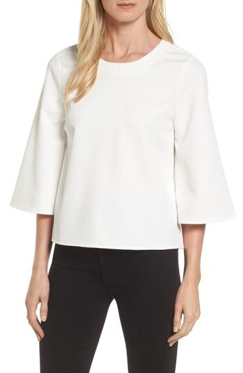 Women's Halogen Bow Back Top - White