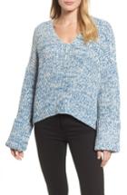 Women's Kenneth Cole New York Knit V-neck Sweater - Blue