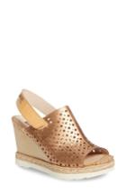 Women's Pikolinos Bali Wedge Sandal Eu - Metallic