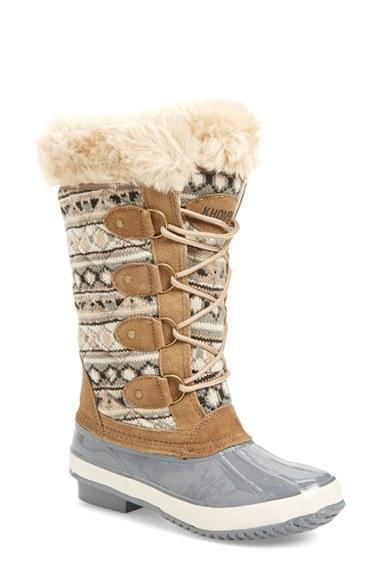 Women's Khombu Andie Waterproof Boot M - Grey