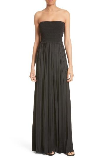 Women's Elizabeth And James Emmaline Strapless Maxi Dress - Black