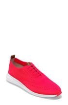 Women's Cole Haan 2.zer?grand Stitchlite Wingtip Sneaker .5 B - Pink