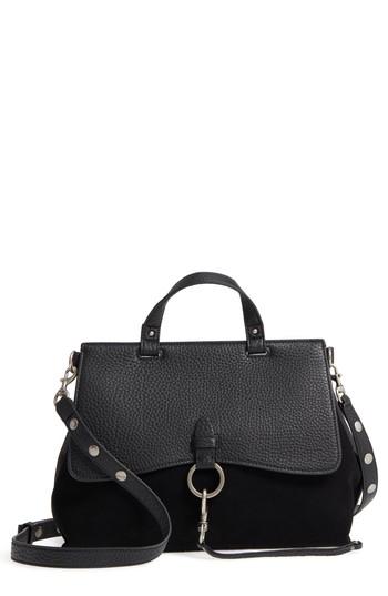 Rebecca Minkoff Medium Keith Suede & Leather Satchel -