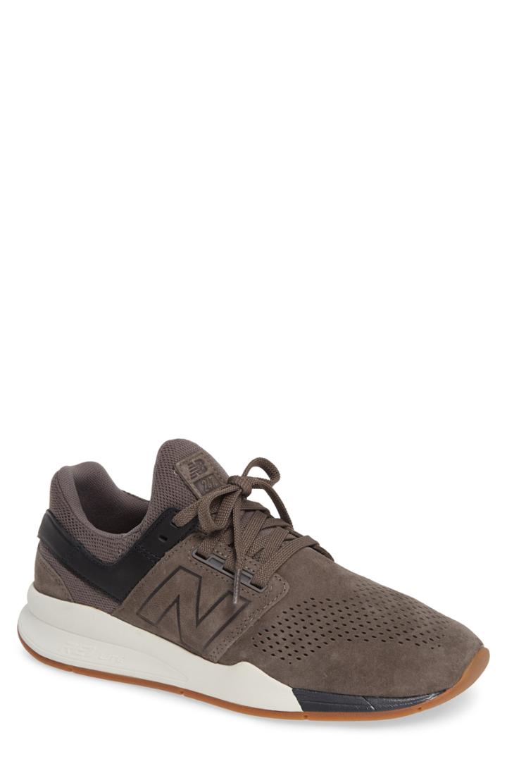 Men's New Balance 247v2 Sneaker .5 D - Beige