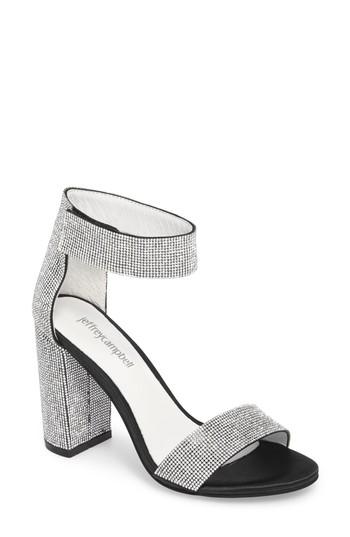 Women's Jeffrey Campbell Lindsay Sandal M - Black