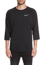 Men's Nike Sb Dry Baseball T-shirt, Size - Black