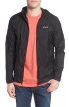 Men's Patagonia 'houdini' Slim Fit Water Repellent Hooded Jacket - Black