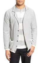 Men's Eleventy Bird's Eye Sweater Jacket