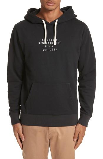 Men's Saturdays Nyc Established Hoodie