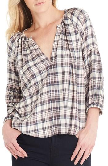 Women's Michael Stars Split Neckline Top