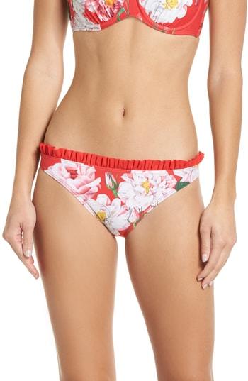 Women's Ted Baker London Cesmilo Bikini Bottoms - Red