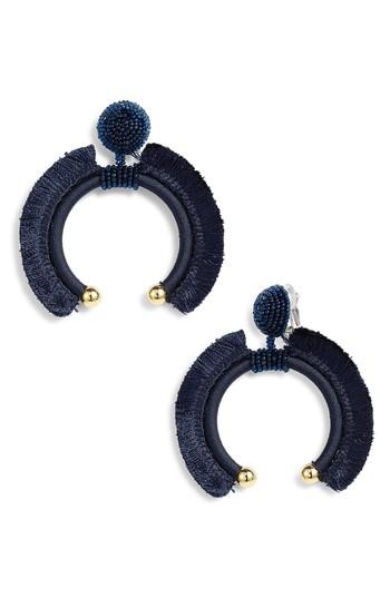 Women's Sachin & Babi Noir Eclipse Fringe Drop Earrings