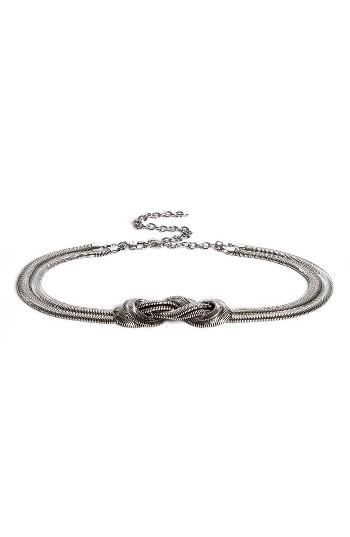 Women's St. John Collection Snake Chain Knot Belt