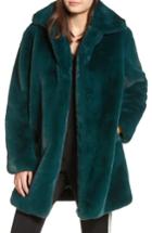 Women's Somedays Lovin Dreaming Faux Fur Coat - Green