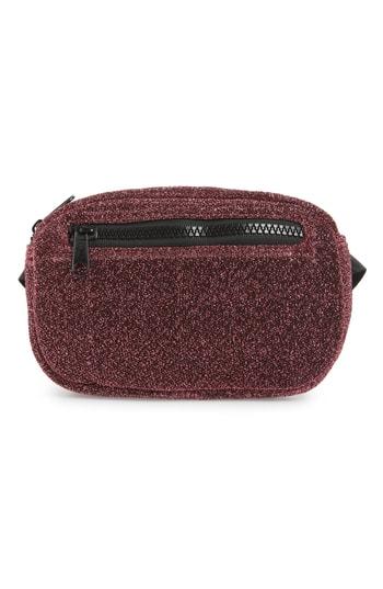 Tasha Metallic Belt Bag - Pink