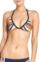 Women's Tory Burch Stripe Bikini Top