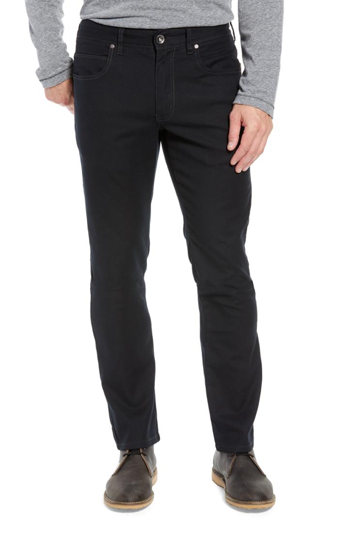 Men's Tommy Bahama Key Isles Fit Pants, Size 36 X 30 - Black