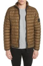 Men's Stone Island Down Jacket, Size - Grey