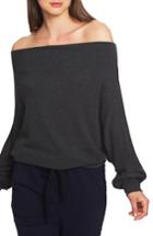 Women's 1.state Off The Shoulder Sweater, Size - Grey
