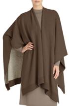 Women's Lafayette 148 New York Cashmere Bicolor Cape