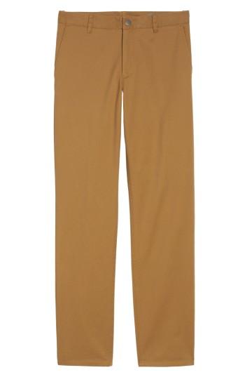 Men's Bonobos Slim Fit Stretch Washed Chinos X 30 - Brown