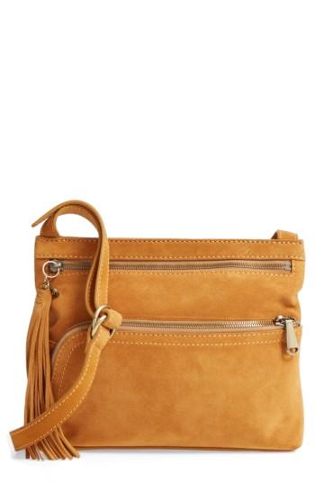 Hobo Cassie Calfskin Suede Crossbody Bag -