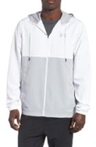 Men's Under Armour Sportstyle Woven Hoodie Jacket - White