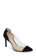 Women's Charles David Genuine Transparent Pump M - Black