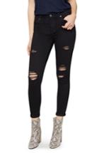 Women's Joe's Icon Crop Ripped Skinny Jeans - Black