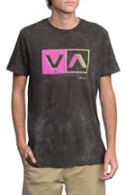 Men's Rvca Static Box Graphic T-shirt - Black